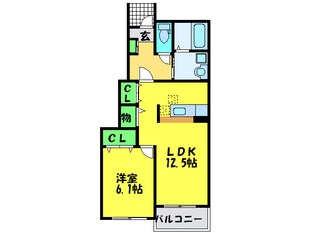 ベルメゾンの物件間取画像